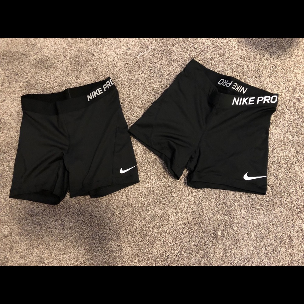 Nike pro training shorts